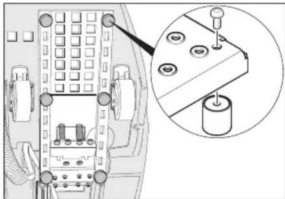 Kärcher BR 4735 Esc - Sostituire pad - 1