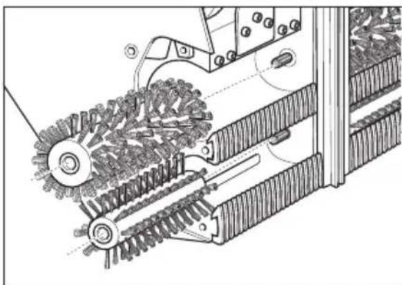 Kärcher BR 4735 Esc - Echanger les brosses rotatives et les brosses d'absorption. - 2