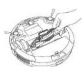 eufy RoboVac 25C Max - Limpieza del cepillo giratorio - 5