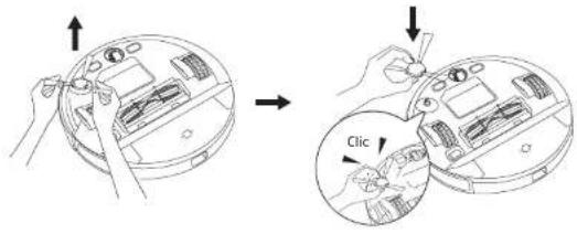 eufy RoboVac G20 Hybrid - Remplacement des brosses laterales - 1