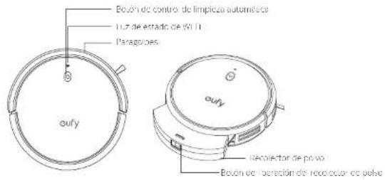eufy RoboVac G20 Hybrid - Anatomía del RoboVac - 1