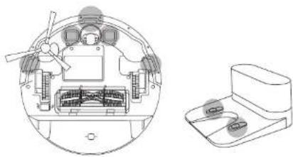 eufy RoboVac G20 Hybrid - Pulizia dei sensori e dei pin di ricarica - 1