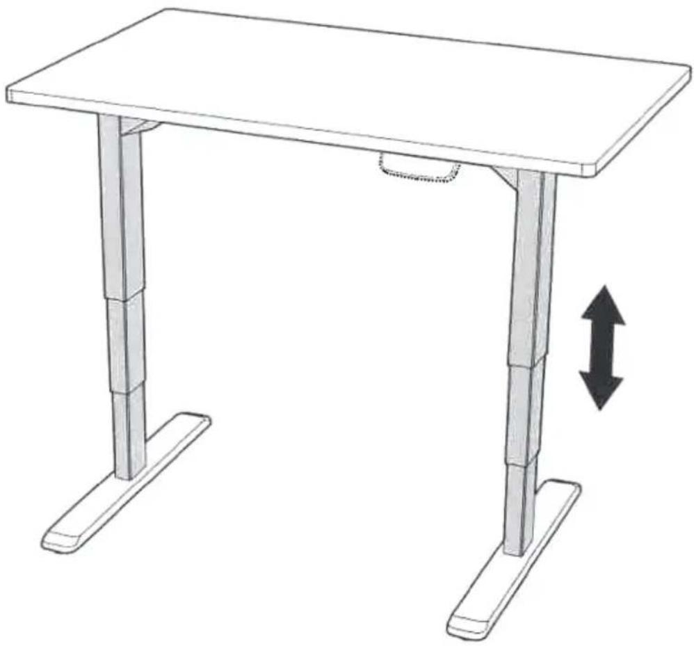 OneConcept Multidesk Comfort - Ajuste de los soportes ajustables - 5