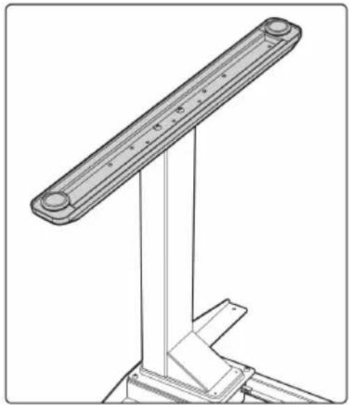 OneConcept Multidesk Comfort - Montare i piedi d'appoggio - 1