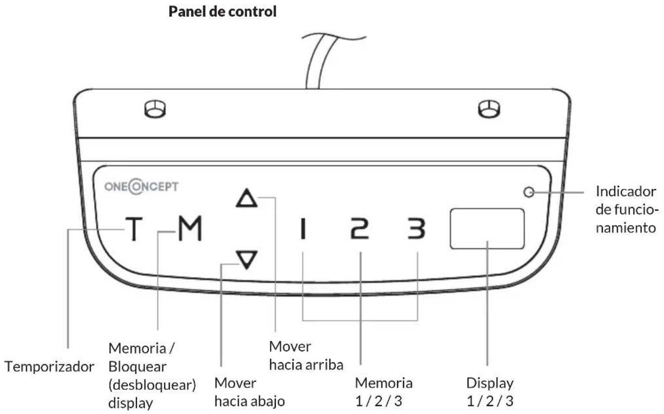OneConcept Multidesk Comfort - CONTROL - 1