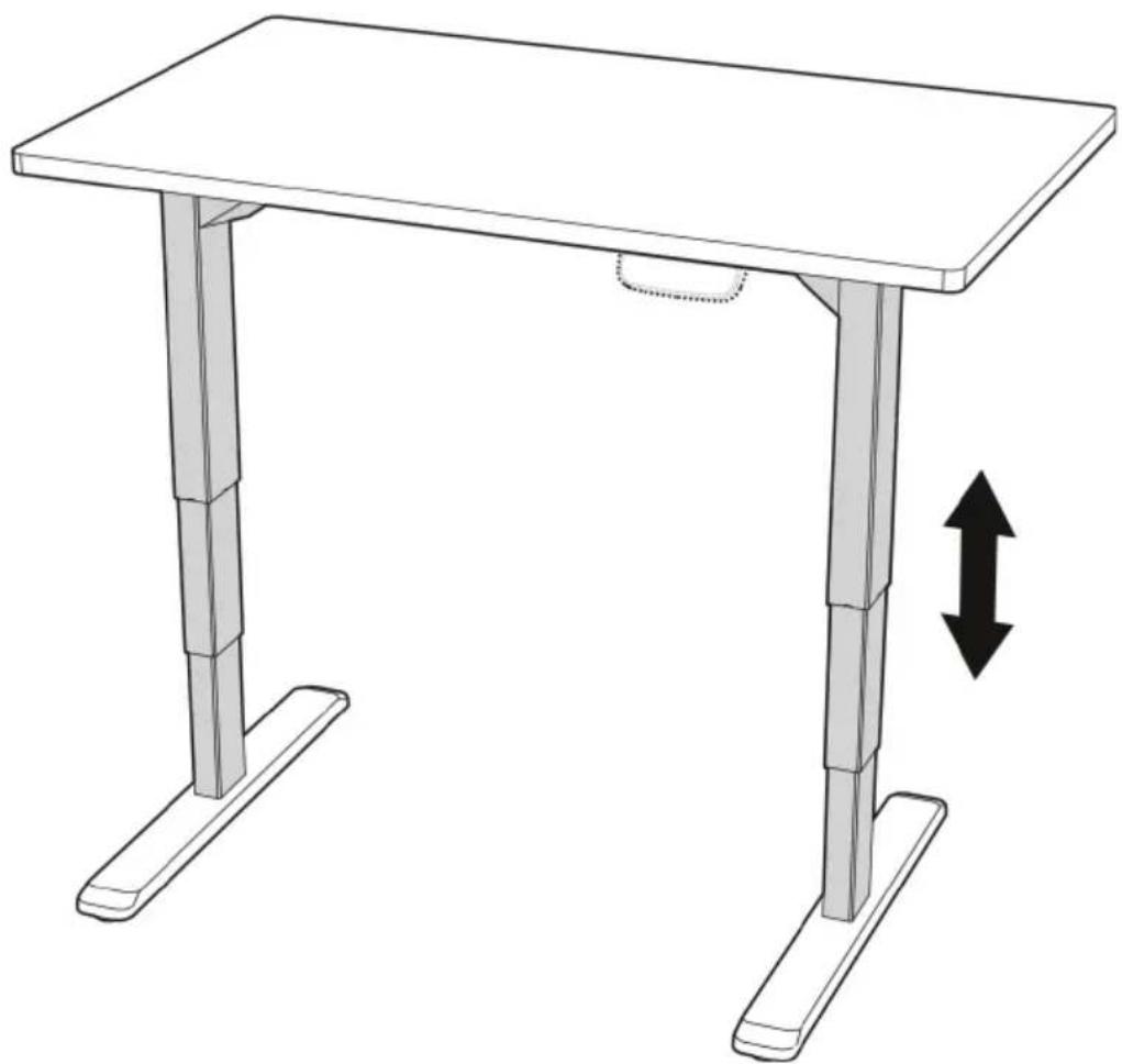OneConcept Multidesk Comfort - Low Profile Adjustment - 5