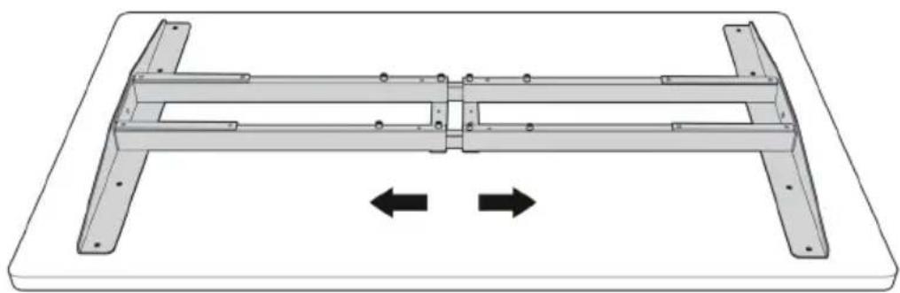 OneConcept Multidesk Comfort - Drilling Mounting Holes - 3