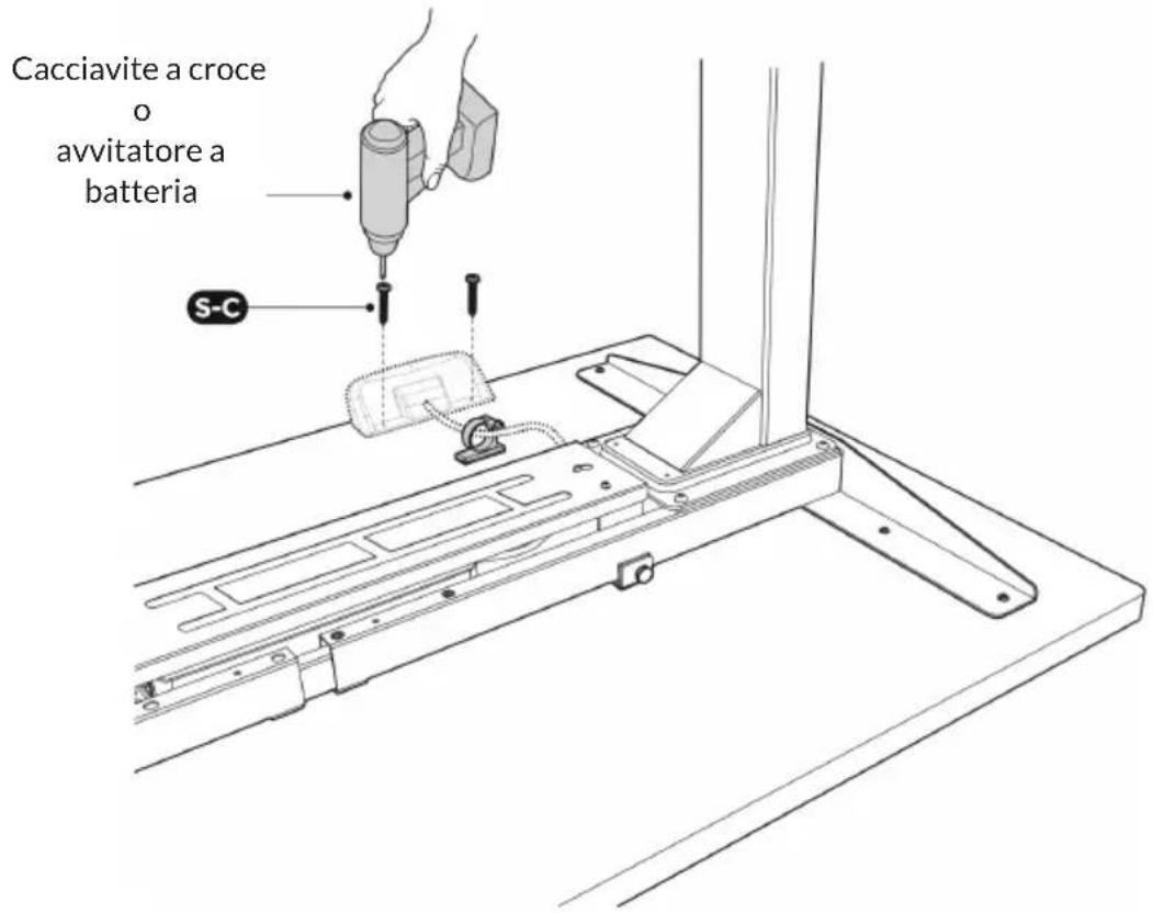 OneConcept Multidesk Comfort - Montare il piano della scrivania - 4