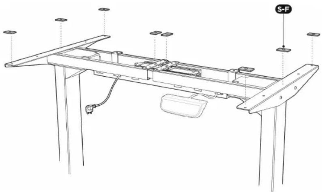 OneConcept Multidesk Comfort - Assembling the Desktop - 2