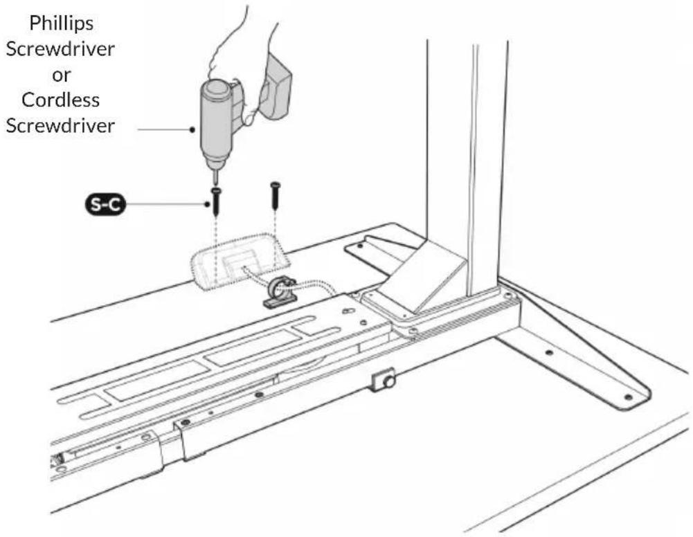 OneConcept Multidesk Comfort - Assembling the Desktop - 4