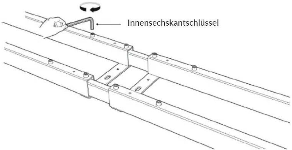 OneConcept Multidesk Comfort - Montagelöcher bohren - 4