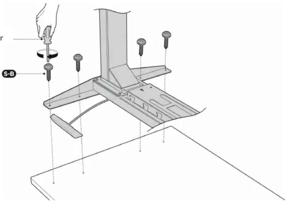 OneConcept Multidesk Comfort - Montage der Tischplatte - 3