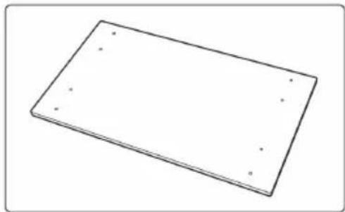 OneConcept Multidesk Comfort - Drilling Mounting Holes - 6