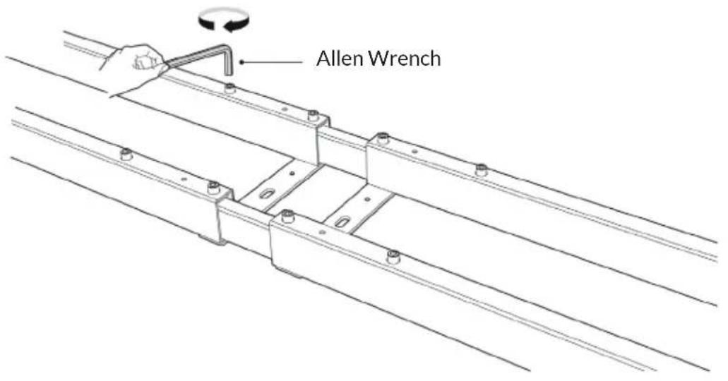 OneConcept Multidesk Comfort - Drilling Mounting Holes - 4