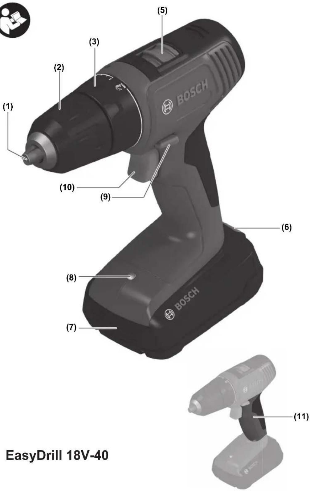 BOSCH EasyImpact 18V40 - 2