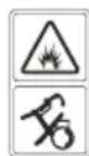 DOLMAR PM462R - SYMBOLS MARKED ON THE PRODUCT (ON THE REAR COVER) - 4