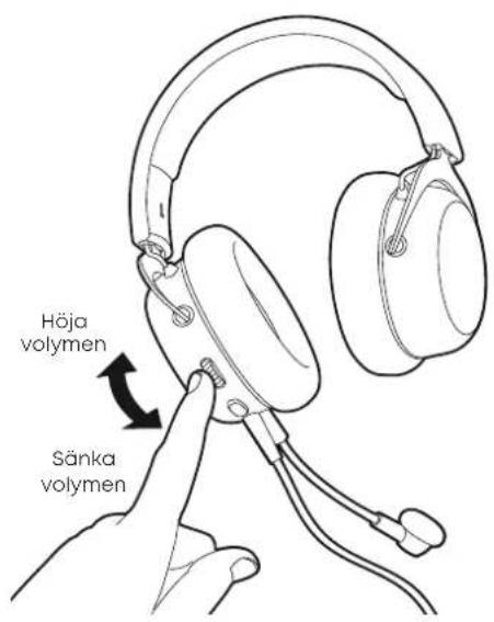 BEYERDYNAMIC MMX 100 - STÄLLA IN VOLYMEN - 1