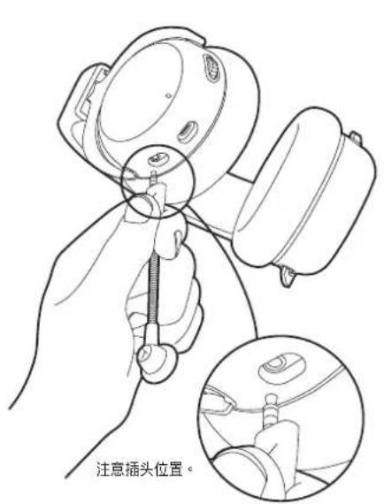 BEYERDYNAMIC MMX 100 - 头戴式耳机的麦克风连接方法 头戴式耳机的转接线连接方法 - 1