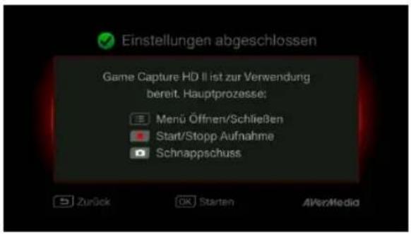 AVERMEDIA Live Gamer DUO GC570D - Einrichtungsassistenten abschließen - 1