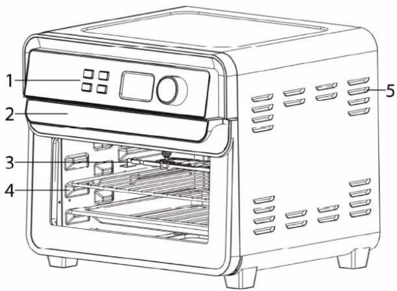 CASO AirFry Chef 1700 - Übersicht - 1