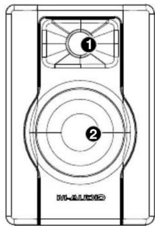 M-AUDIO BX3 BT - Vorderseite - 2