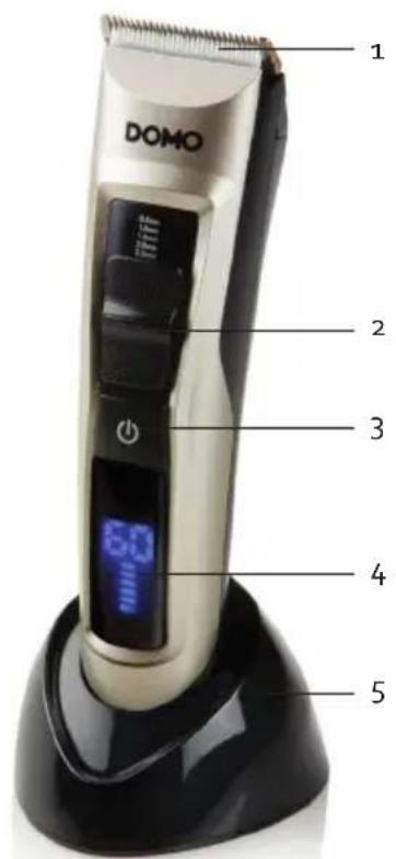 DOMO DO1091TD - COMPONENTI - 2