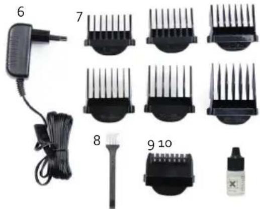 DOMO DO1091TD - PARTS - 1