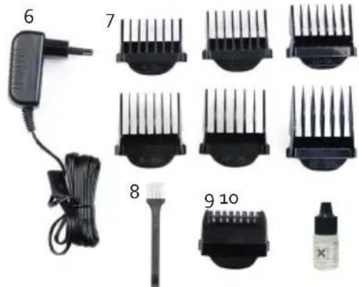 DOMO DO1091TD - ONDERDELEN - 1