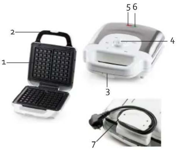 DOMO DO9222W - COMPONENTI - 1