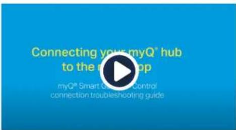 CHAMBERLAIN MYQG0402 - Troubleshooting videos - 1