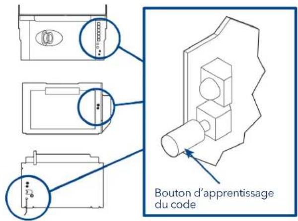 CHAMBERLAIN MYQG0402 - Localisez le programme ou le bouton d'apprentissage d'un ouvre-porte de garage - 1