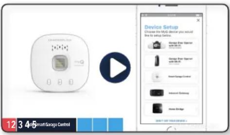 CHAMBERLAIN MYQG0402 - Set Up Your Smart Garage Control - 1