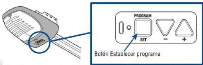 CHAMBERLAIN MYQG0402 - Buscar un botón de aprender o programa del abrepuertas de garaje - 4