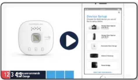 CHAMBERLAIN MYQG0402 - Vidéo d'instructions - 1