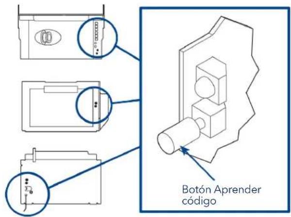 CHAMBERLAIN MYQG0402 - Buscar un botón de aprender o programa del abrepuertas de garaje - 1