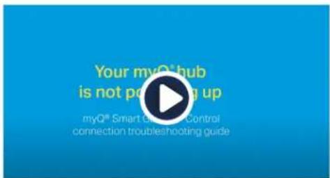 CHAMBERLAIN MYQG0401 - Videos deResolution de problemas - 2