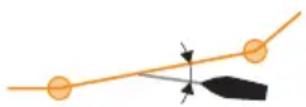 LOWRANCE NAC3 - Confirmation angle de changement de route - 1