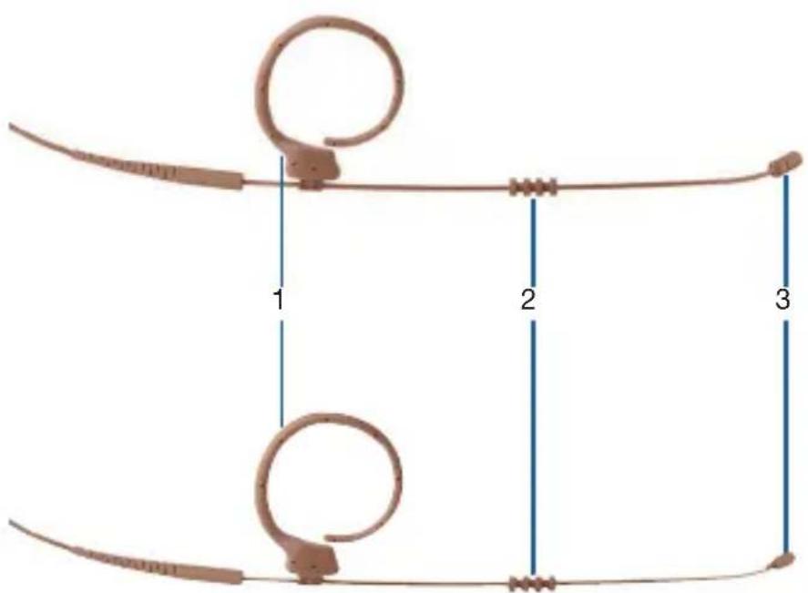AKG W82 - Ear hook microphone - 1