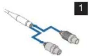 AKG W82 - Connecting the microphone to an alternative wireless system - 2