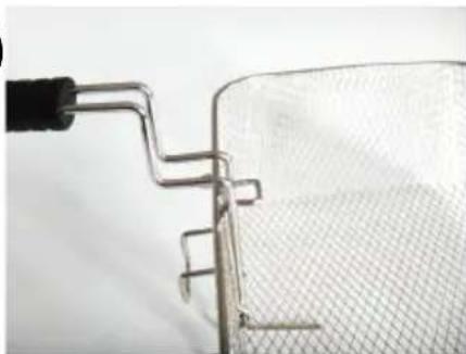 STEBA DF 95 - Assembly of the handle on the frying basket DF 300 - 5