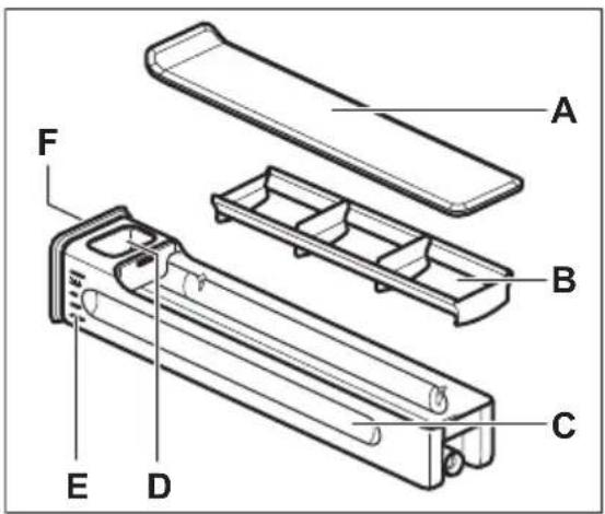 AEG KSK792280B - Víztartály - 1