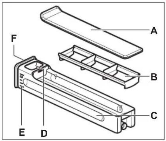 AEG KSK792280B - Szuflada na wodę - 1