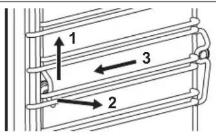 AEG KSK792280B - Comment retirer : Supports de grille - 1