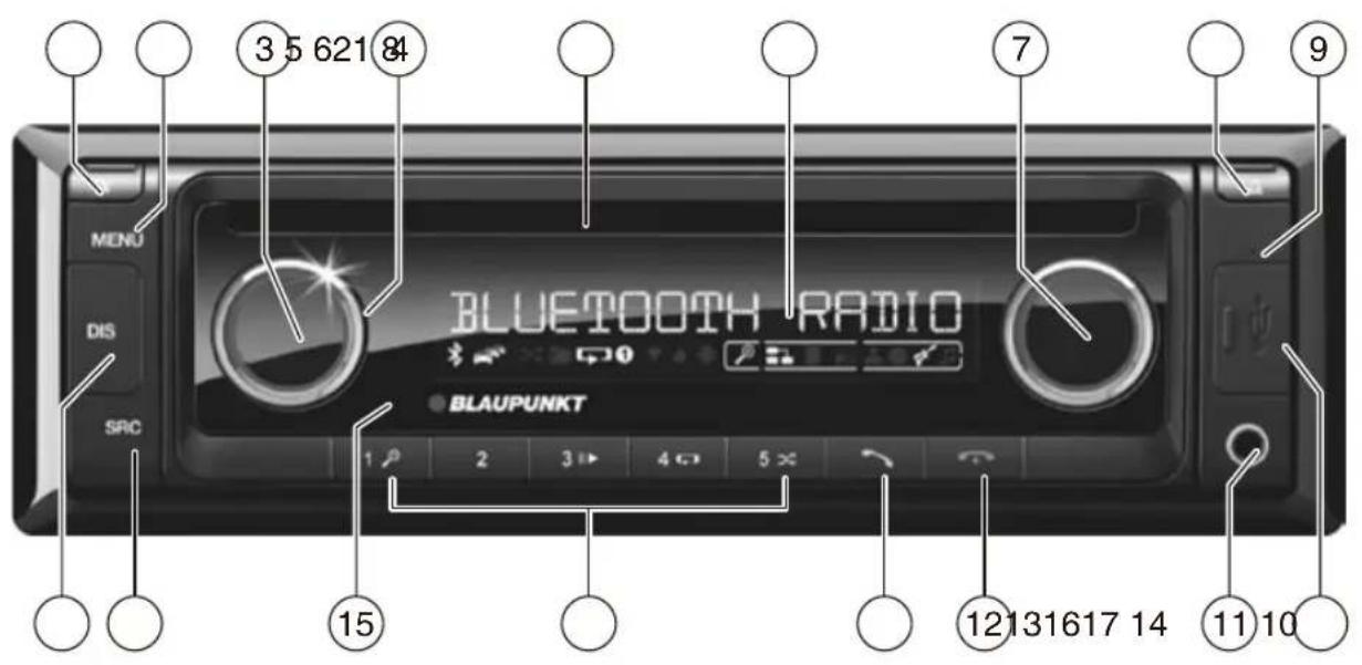 BLAUPUNKT Skagen 370 DAB BT - Podporová zařízení iPod/iPhone - 1
