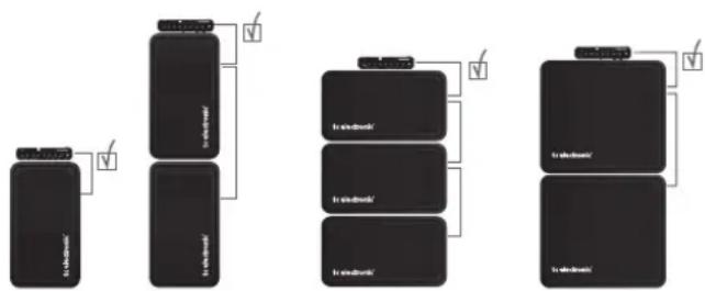 TC ELECTRONIC RH750 - - MAINS IN - prise alimentation &amp; interrupteur POWER - 2