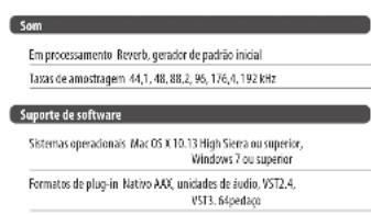TC ELECTRONIC VSS3 Native - Especificações - 1