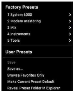 TC ELECTRONIC VSS3 Native - Presets - 2