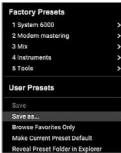TC ELECTRONIC VSS3 Native - Anvandarforinstallingngar - 2