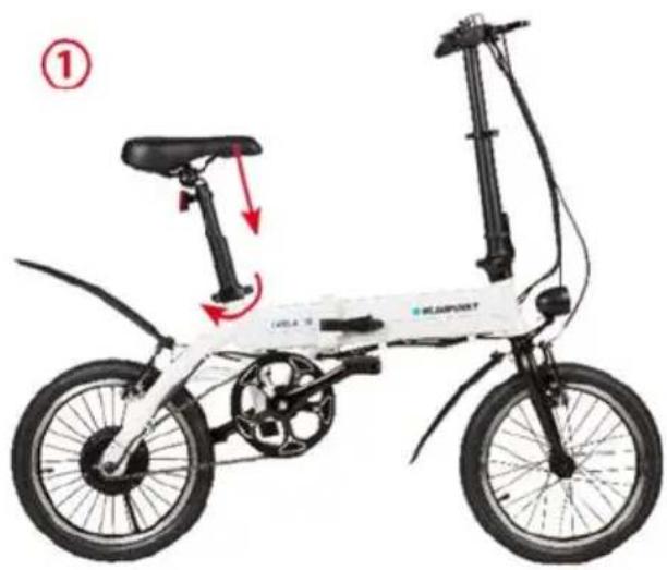 BLAUPUNKT Franzi - COMMENT REPLIER LE VÉLO - 1