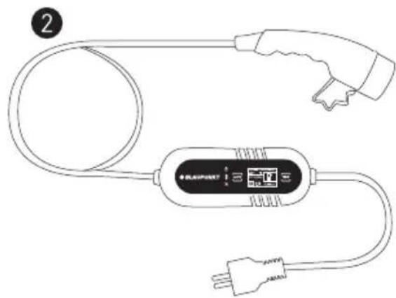 BLAUPUNKT P1PM2T2 - Introduction au chargeur portable de vehicule electrique (EV) (mode 2) - 2